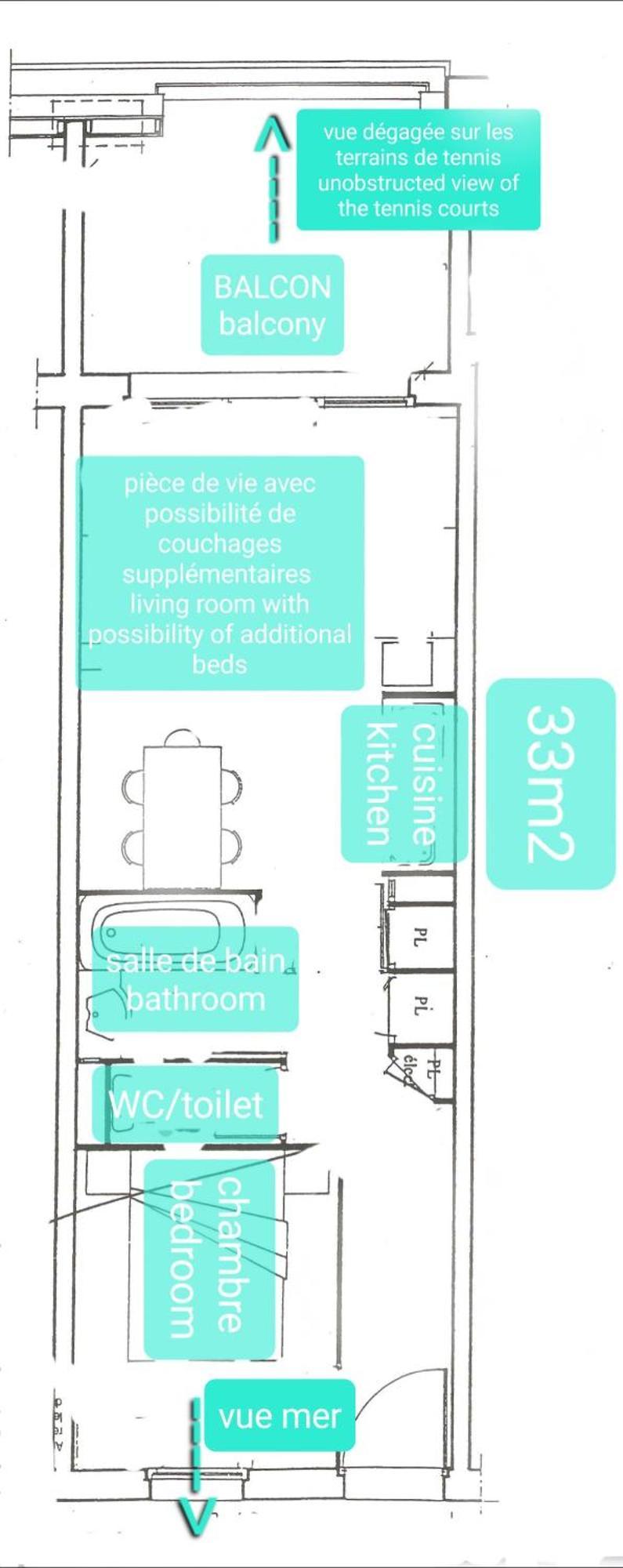 Le Charmant Des Sables Blancs Douarnenez Exterior foto